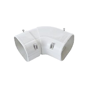 Evolar Klima- Vertikal verstellbare Biegung Weiss 75x63 MM - 45°~90°