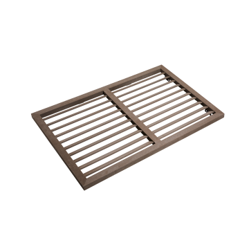  Evolar WPC Rückwand für Klimagehäuse Walnut Grey Small