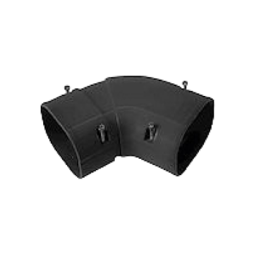 Evolar Klima- Vertikal verstellbare Biegung Schwarz 75x63 MM - 45°~90°