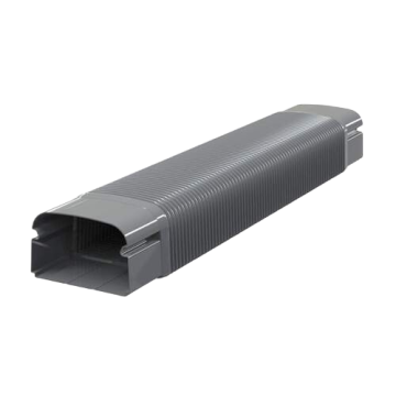 Evolar Klima- Rohrkanal Flexibel Dunkles Anthrazit - 75X56MM