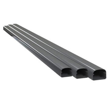 Evolar Klima- Rohrkanal Dunkles Anthrazit - 75X56MM – 0,5 Meter