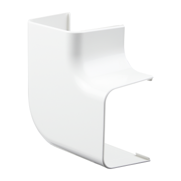 Evolar Airco Langer Flachbogen - Weiß - 90 x 65 MM - 90°