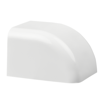 Evolar Klimageräte-Endkappe - Weiß - 90 x 65 MM