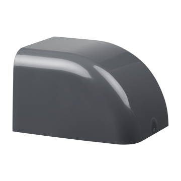 Evolar Air conditioner Endkappe - Dunkel Anthrazit - 90 x 65 MM
