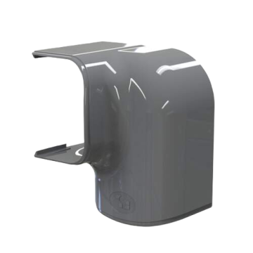 Evolar Klima- Gegen den Uhrzeigersinn drehen kurve Dunkles Anthrazit - 75X56MM