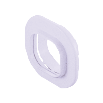 Evolar Klima-Wandplatte Weiss 75 x 63 MM