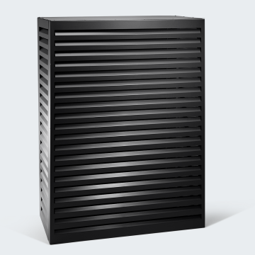 Evolar Klimagehäuse Schwarz Tower