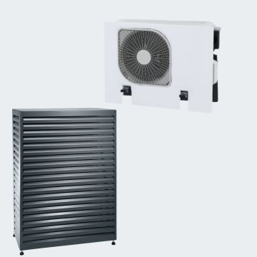 Evolar Warmtepomp Omkasting met Opstelvoetjes Donker Antraciet Tower