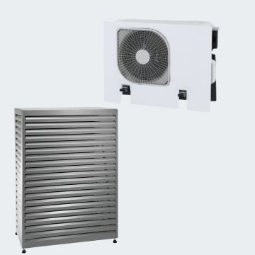 Evolar Warmtepomp Omkasting met Opstelvoetjes Licht Antraciet Tower