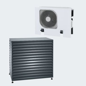 Evolar Warmtepomp Omkasting met Opstelvoetjes Donker Antraciet Large