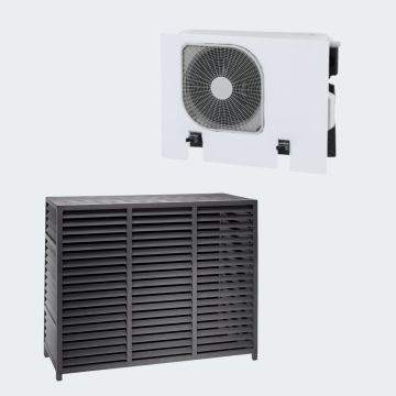 Evolar WPC Warmtepomp Omkasting met Opstelvoetjes Charcoal Grey XL