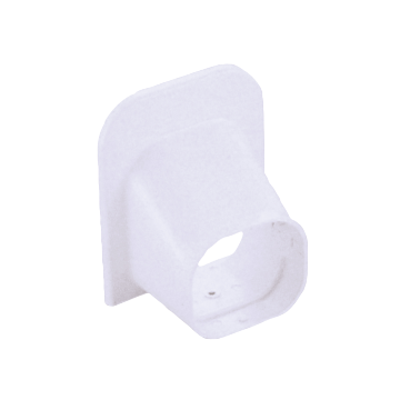 Evolar Klima- Decken-/Wandendstück Weiss 75 x 63 MM