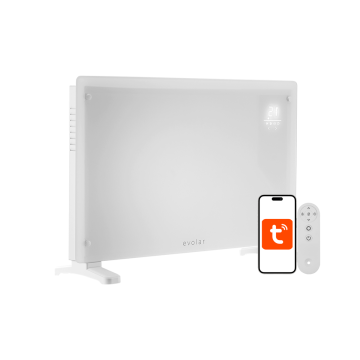 Evolar Konvektor-Heizung - 2000 Watt - WiFi - Weiß