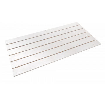 Evolar-Bodenplatte für Klimagehäuse Weiß Holz XS