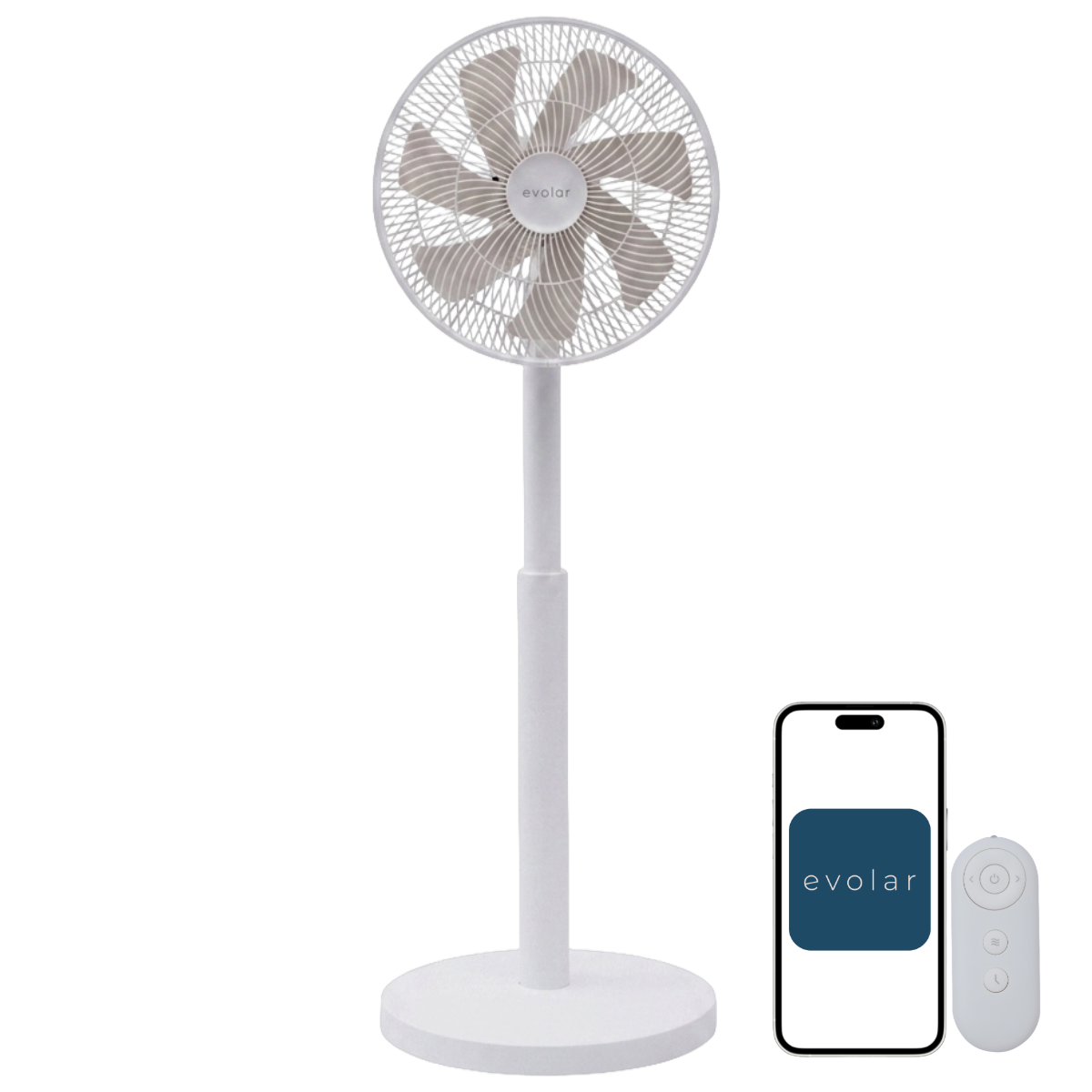 Evolar Smart Fan 18W - Weiß - Zweite Chance