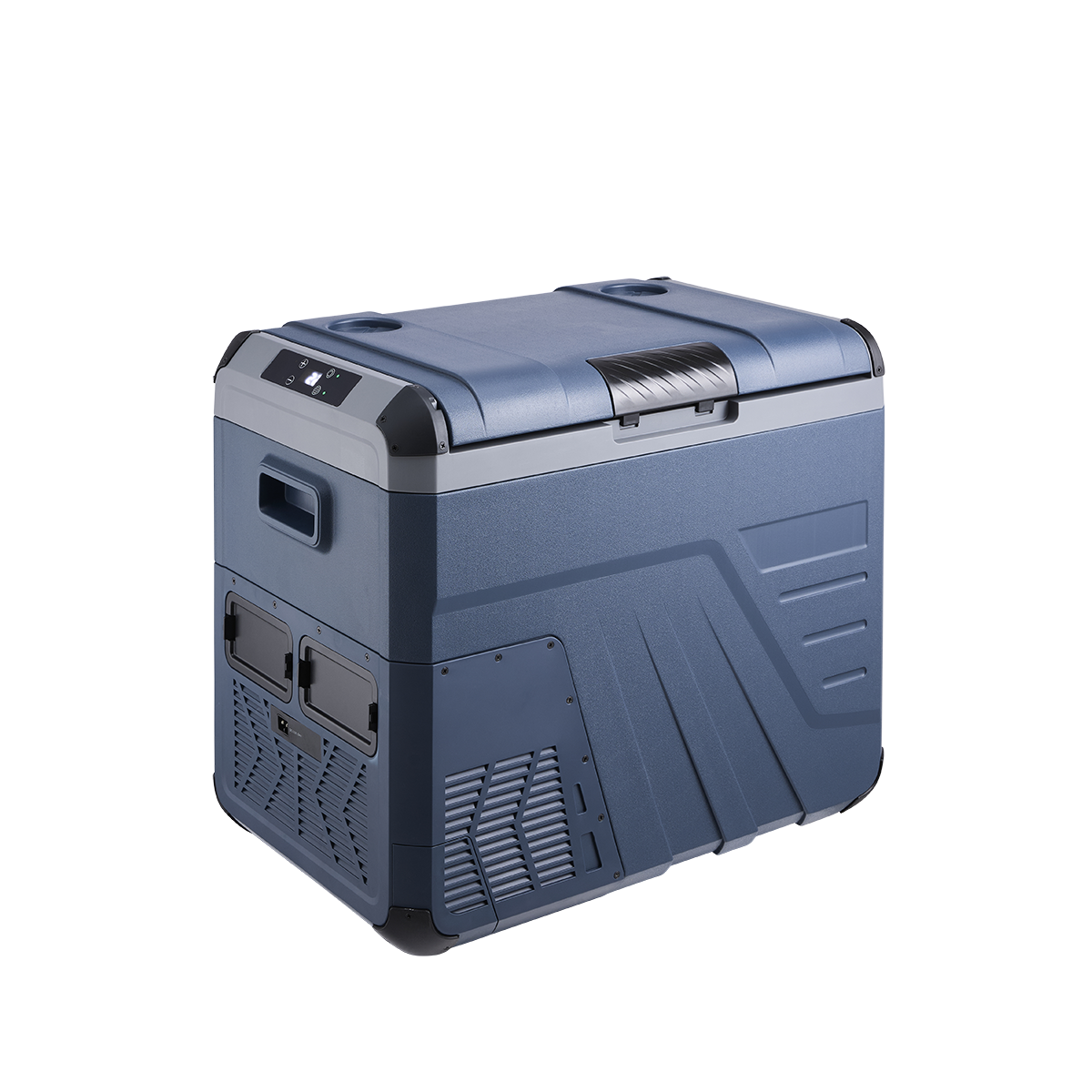 Evolar Elektrischer Kompressor Kühlbox - 45L - 12V/230V - Dunkelblau - Zweite Change