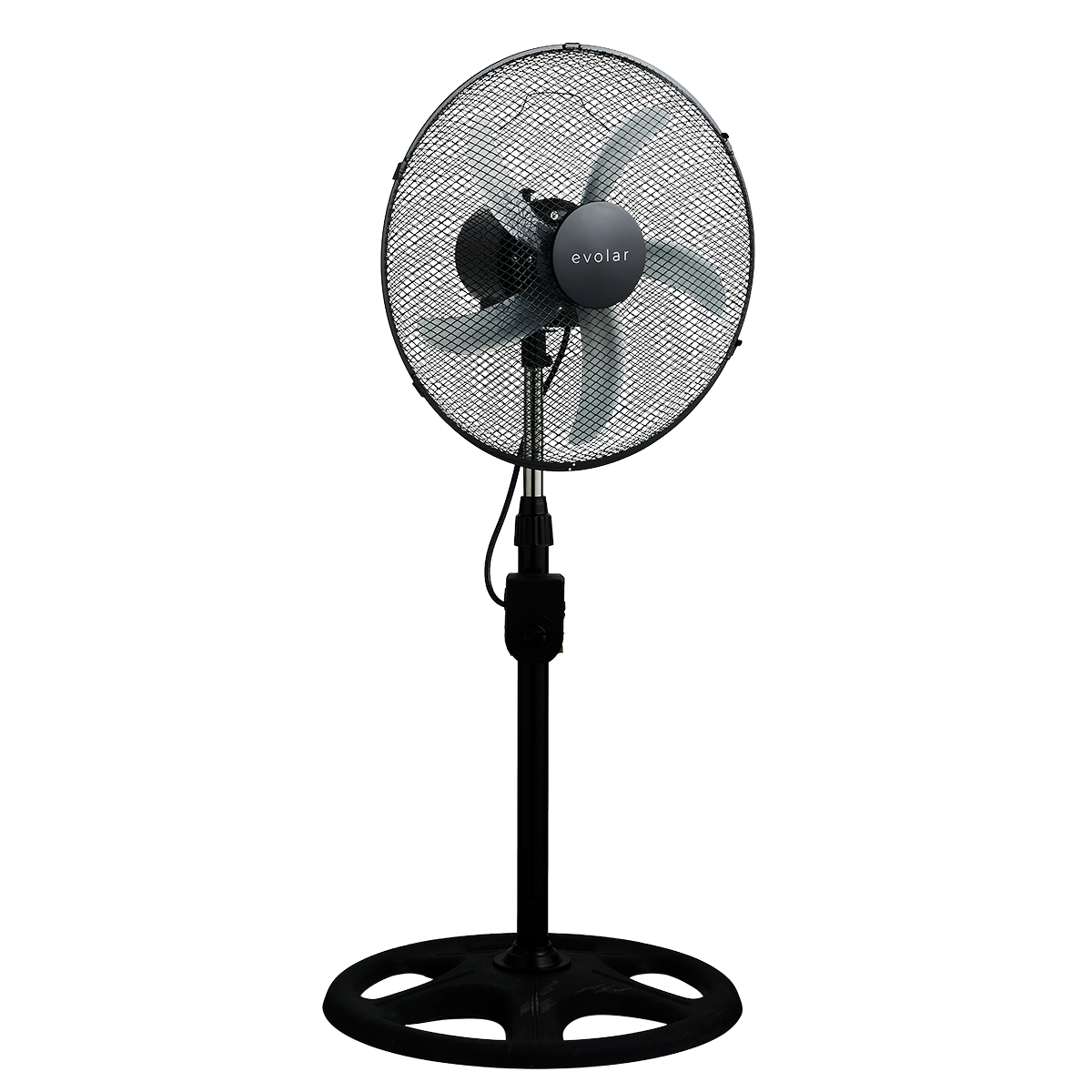 Evolar EVO-18MSFBL Dreibeiniger Ventilator- Schwarz - Zweite Change