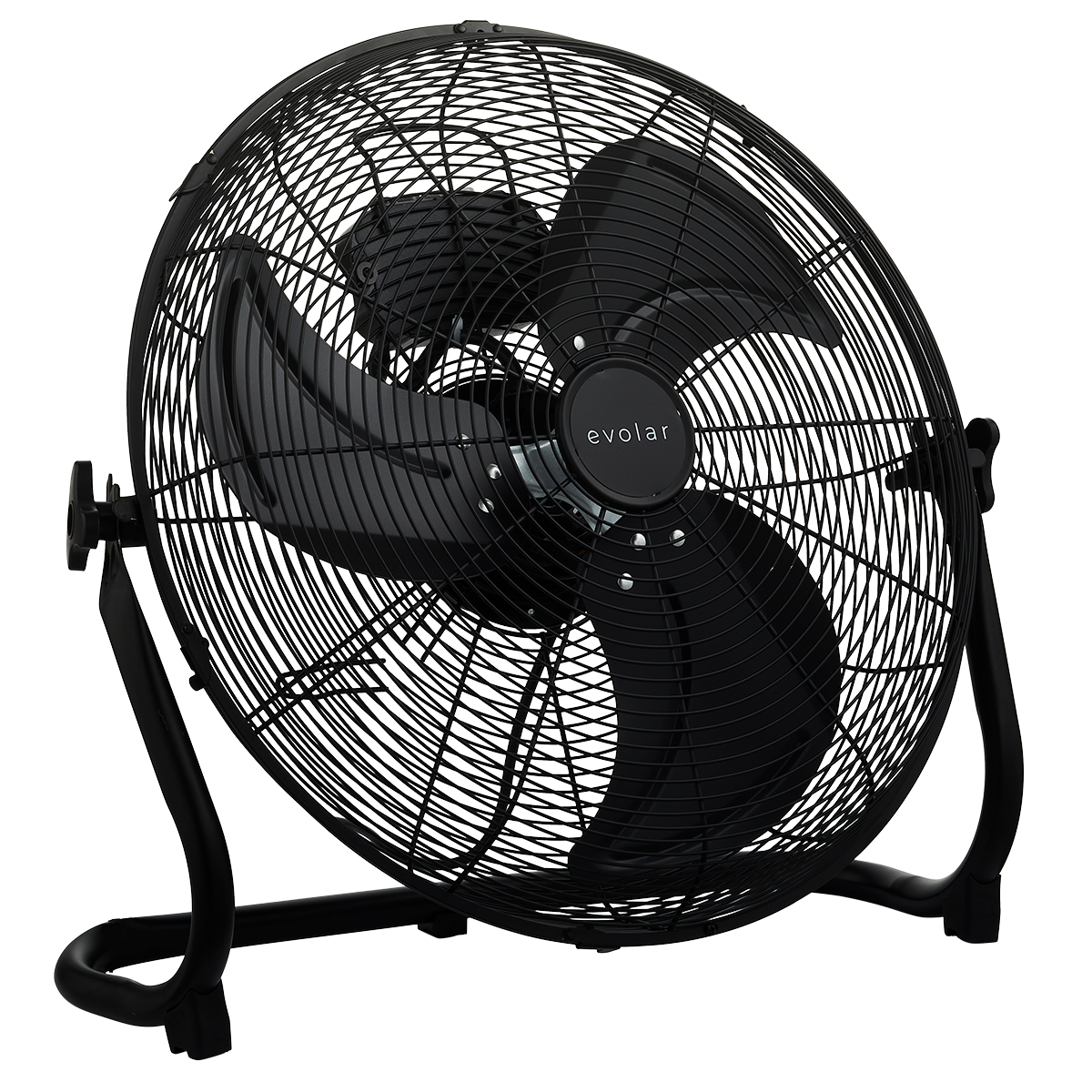 Evolar EVO-MFF16BL Bodenventilator - Schwarz - Zweite Chance