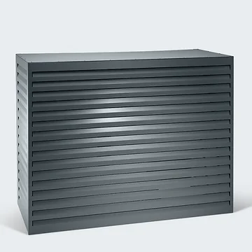 Evolar Klimagehäuse Dunkles Anthrazit XL