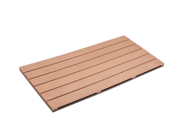 Evolar Bottom Panel für Klimaanlagengehäuse Tropisches Teakholz WPC Small