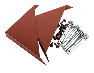 Evolar Evo-Cover Montageset Ziegelrot