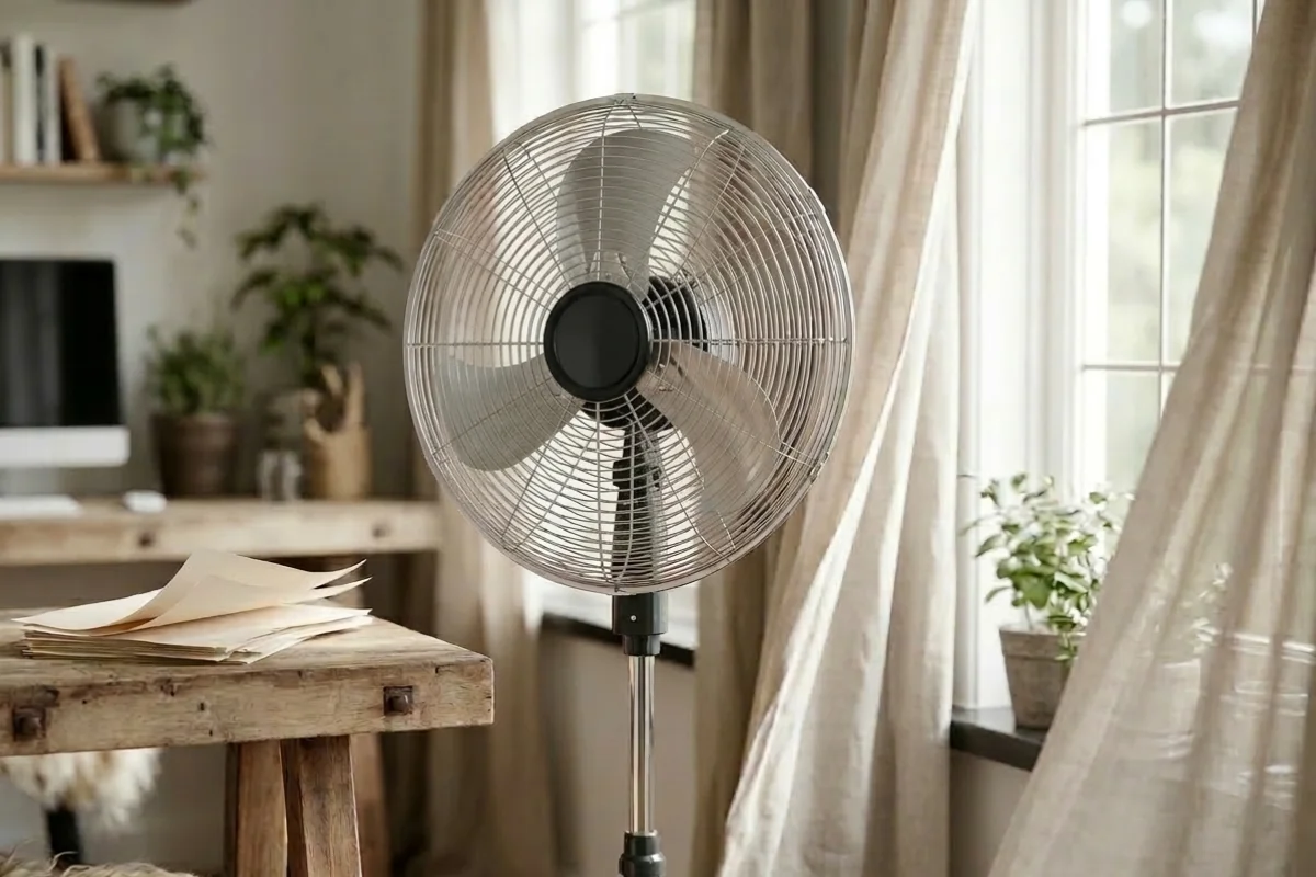 Leistungsstarke Luftverdrängung dank 75-W-Motor
