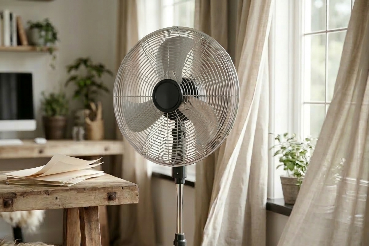 Leistungsstarke Luftverdrängung dank 75-W-Motor